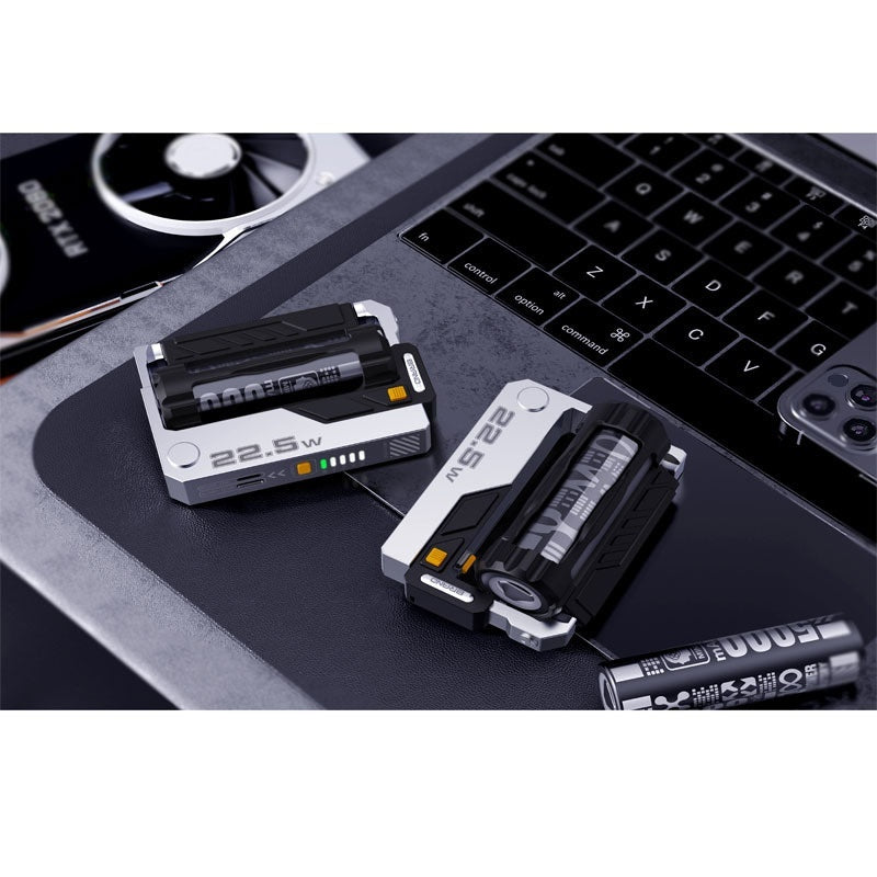 Cartridge Replacement Power Bank Tactical Mech TYPE-C Plug